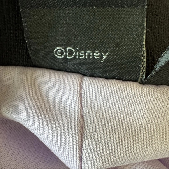 Disney Hot Topic The Little Mermaid Patched Satin Jacket Light Purple Size 2X - Picture 6 of 8